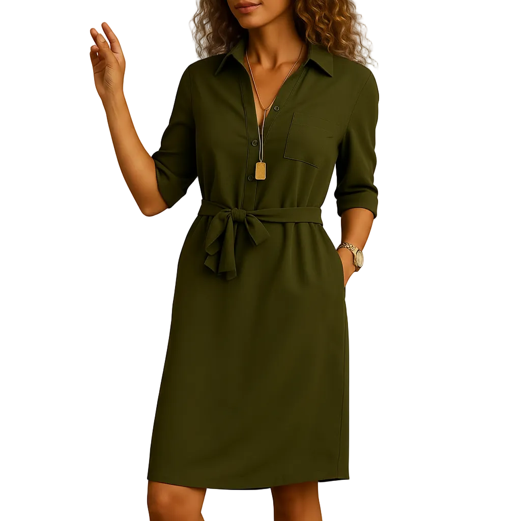 Modern Midi Dress for Women Comfortable Elegant Wear