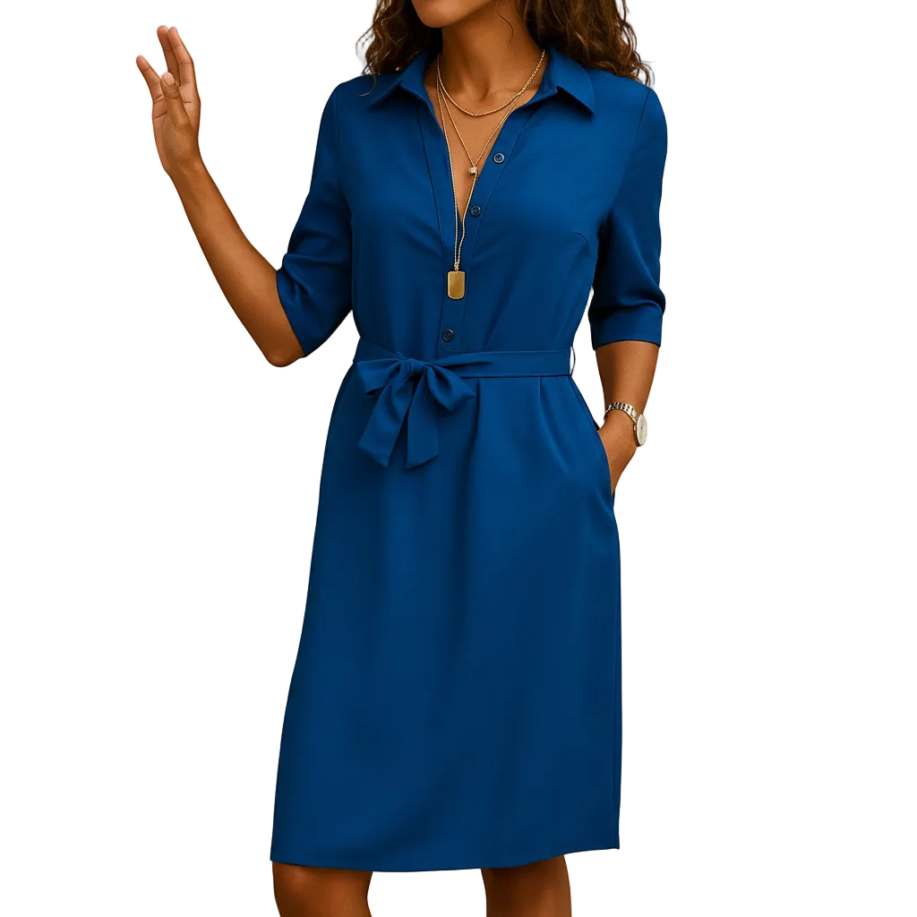 Modern Midi Dress for Women Comfortable Elegant Wear