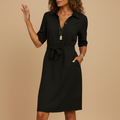 Modern Midi Dress for Women Comfortable Elegant Wear
