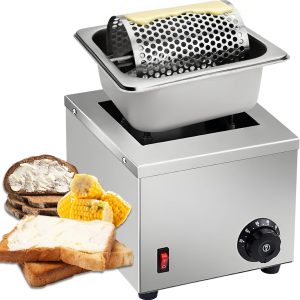 Electric Butter Wheel Warmers for Spreads Butter Evenly to Bread, Stainless Steel Butter Roller for Butter Sauces or Oil, for Indoor/Outdoor Picnics Camping BBQ