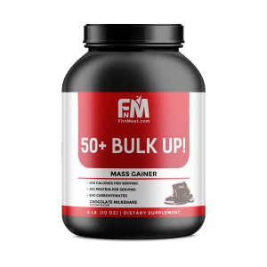 50+ Bulk Up! Mass Gainer Protein – Chocolate Milkshake Flavor 6 lbs