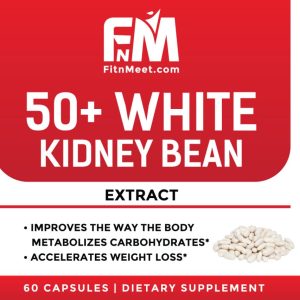 White Kidney Bean Supplement 50+ | Carb Block Capsules