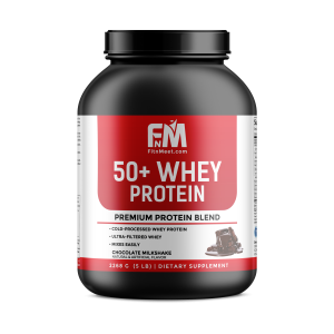 50+ 5 lbs Whey Protein Chocolate – 70 servings