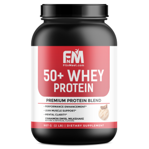 50+ Whey Blend Protein Powder | Cinnamon Swirl (28 Servings)