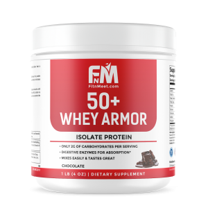 50+ 100% Whey Armor Isolate Protein – Chocolate 1 LB