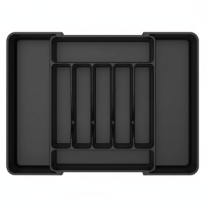 Expandable Silverware Drawer Organizer with 7 to 9 Compartments