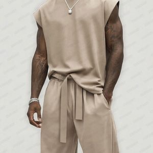 Casual Street Style Matching Set