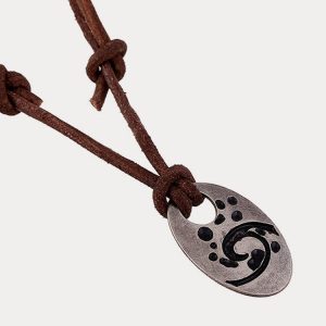 Tribal Swirl Pendant Necklace