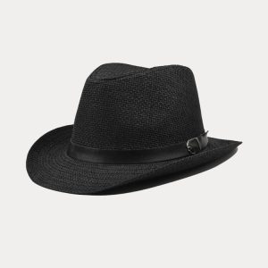 Western Cowboy Woven Straw Hat